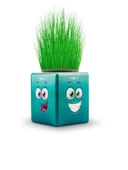 BamBamToys 60 Adet Karışık 3 Tarafı Emojili Küp Çim Adamlar Okul Ve Okul Öncesi Hediyelik Çim Adam - 4