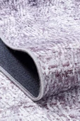 Frenda Home Modern Yıkanabilir Pamuk Taban Halı  KAHVE 100X300 - 4