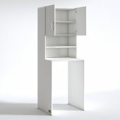 Kenzlife çamaşır makinesi dolabı hayzummdf byz 180*066*55  100 mdf full mdf banyo kiler çift kapaklı arkalıklı - 3