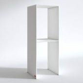 Kenzlife çamaşır-kurutma makinesi dolabı evgeniyamdf byz 180*70*60  100 mdf full mdf banyo çift katlı kapaksız arkalıksız - 3