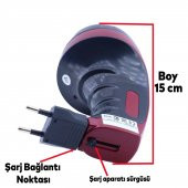 Kamp El Lambası Şarjlı Ledli El Feneri 3W 1600 Mah - 3