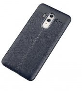 Huawei Mate 10 Pro Kılıf Focus Derili Kamera Korumalı Silikon Kılıf - 1