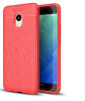 Meizu M5S Kılıf Focus Derili Kamera Korumalı Silikon Kılıf thumbnail 3