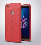 Huawei P9 Lite Mini Kılıf Focus Derili Kamera Korumalı Silikon Kılıf thumbnail 3