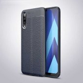 Samsung Galaxy A70 Kılıf Focus Derili Kamera Korumalı Silikon Kılıf - 1