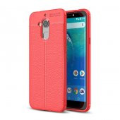 General Mobile 8 Go Kılıf Focus Derili Kamera Korumalı Silikon Kılıf - 3