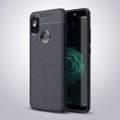 Xiaomi Mi 8 SE Kılıf Focus Derili Kamera Korumalı Silikon Kılıf - 1
