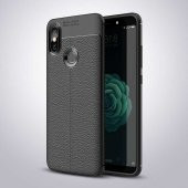 Xiaomi Mi 8 SE Kılıf Focus Derili Kamera Korumalı Silikon Kılıf - 2