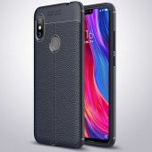 Xiaomi Redmi Note 6 Pro Kılıf Focus Derili Kamera Korumalı Silikon Kılıf - 1