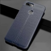 Xiaomi Mi 8 Lite Kılıf Focus Derili Kamera Korumalı Silikon Kılıf - 1