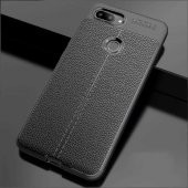 Xiaomi Mi 8 Lite Kılıf Focus Derili Kamera Korumalı Silikon Kılıf - 2