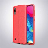 Samsung Galaxy M10 Kılıf Focus Derili Kamera Korumalı Silikon Kılıf thumbnail 3