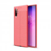 Samsung Galaxy Note 10 Plus Kılıf Focus Derili Kamera Korumalı Silikon Kılıf - 3