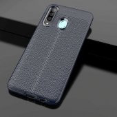 Samsung Galaxy A20S Kılıf Focus Derili Kamera Korumalı Silikon Kılıf thumbnail 1