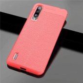 Xiaomi Mi 9 Lite Kılıf Focus Derili Kamera Korumalı Silikon Kılıf thumbnail 3