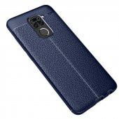 Xiaomi Redmi Note 9 Kılıf Focus Derili Kamera Korumalı Silikon Kılıf - 1