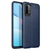 Xiaomi Redmi 9T Kılıf Focus Derili Kamera Korumalı Silikon Kılıf - 1