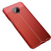 Xiaomi Redmi Note 9S Kılıf Focus Derili Kamera Korumalı Silikon Kılıf - 3