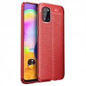 Samsung Galaxy A31 Kılıf Focus Derili Kamera Korumalı Silikon Kılıf - 3