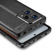 Realme C3 Kılıf Focus Derili Kamera Korumalı Silikon Kılıf - 5