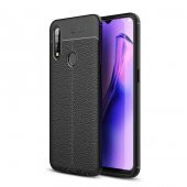 Oppo A31 Kılıf Focus Derili Kamera Korumalı Silikon Kılıf - 2