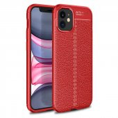 Apple iPhone 12 Mini Kılıf Focus Derili Kamera Korumalı Silikon Kılıf thumbnail 3