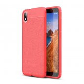 Xiaomi Redmi 7A Kılıf Focus Derili Kamera Korumalı Silikon Kılıf thumbnail 3