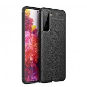 Samsung Galaxy S21 Kılıf Focus Derili Kamera Korumalı Silikon Kılıf - 2