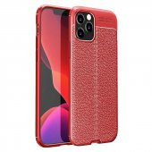 Apple iPhone 12 Pro Max Kılıf Focus Derili Kamera Korumalı Silikon Kılıf thumbnail 3