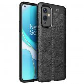 One Plus 9 Kılıf Focus Derili Kamera Korumalı Silikon Kılıf - 2