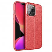 Apple iPhone 13 Pro Max Kılıf Focus Derili Kamera Korumalı Silikon Kılıf - 3