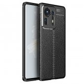 Xiaomi Mi Mix 4 Kılıf Focus Derili Kamera Korumalı Silikon Kılıf - 2