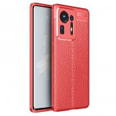 Xiaomi Mi Mix 4 Kılıf Focus Derili Kamera Korumalı Silikon Kılıf - 3