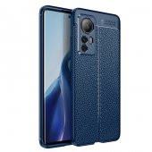 Xiaomi Mi 12 Kılıf Focus Derili Kamera Korumalı Silikon Kılıf - 1