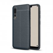 Huawei P20 Pro Kılıf Focus Derili Kamera Korumalı Silikon Kılıf - 1