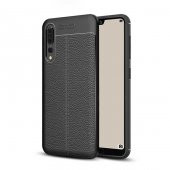Huawei P20 Pro Kılıf Focus Derili Kamera Korumalı Silikon Kılıf - 2