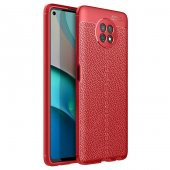Xiaomi Redmi Note 9 5G Kılıf Focus Derili Kamera Korumalı Silikon Kılıf - 3