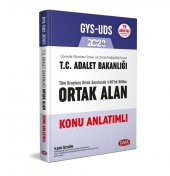 2023 GYS T.C. Adalet Bakanlığı Ortak Alan Konu Anlatımlı Data Yayınları - 1