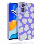 Xiaomi Redmi Note 11 Global Kılıf Desenli Kamera Korumalı Parlak Zore Nora Kılıf - 7