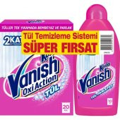Vanish Kosla Tül Temizleyici Toz 450gr + Parlatıcı 450 ml - 2