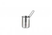 TANTİTONİ PASLANMAZ ÇELİK ÇİFT AĞIZLI SİLİNDİR CEZVE 350ML - 1