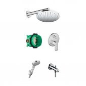 Hansgrohe Vernis Blend Ankastre Banyo Seti + Yönlendiricili - 1