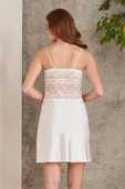 Pierre Cardin 4lü Gecelik Çeyiz Takım Ekru - 3