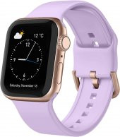 Apple Watch 3 4 5 6 7 8 Se Nike 38 40 41 mm A Kalite Kordon Kayış Bileklik Klasik Kaliteli Silikon - 1