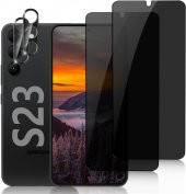 Samsung Galaxy S23 Hayalet Nano Ekran Koruyucu (İnce ve Esnek ) ve Kamera Koruyucu Lens ( HD Lens) - 1