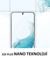 Samsung Galaxy S22 Plus Nano Ekran Koruyucu Kırılmaz Cam - Ultra İnce - 1