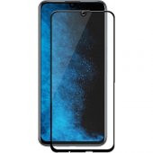 Huawei P Smart 2019  Kırılmaz Cam Tam Kaplayan Ekran Koruyucu - Siyah - 1
