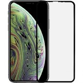 iPhone XS Ekran Koruyucu Parmak İzi Bırakmayan Mat - Siyah - 1