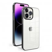 Apple iPhone 14 Pro Max Kılıf Wireless Şarj Özellikli Hibrit Magsafe Kapak Kılıf - 1