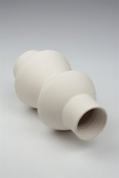 Eva Vazo Seramik Bisküvi  (Ham Ürün Boyanabilir Obje) thumbnail 5